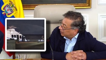 La Casa de Nariño da su versión sobre el vuelo del helicóptero presidencial en ausencia de Gustavo Petro, que generó controversia en Colombia