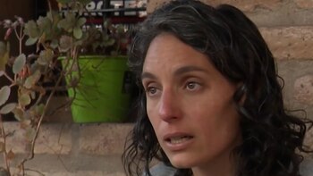 Taricco durante la entrevista con