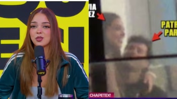 Flavia López niega beso con