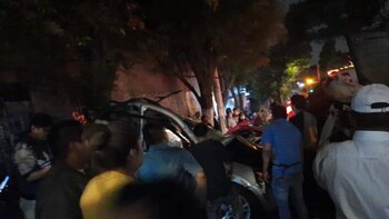 Hombre se quedó sin frenos