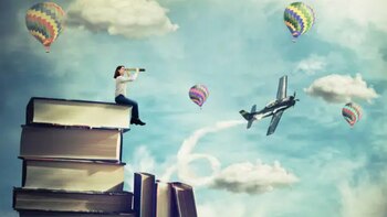 Libros de fantasía (Pixabay)