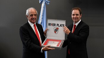 Rodolfo D'Onofrio recibió una plaqueta