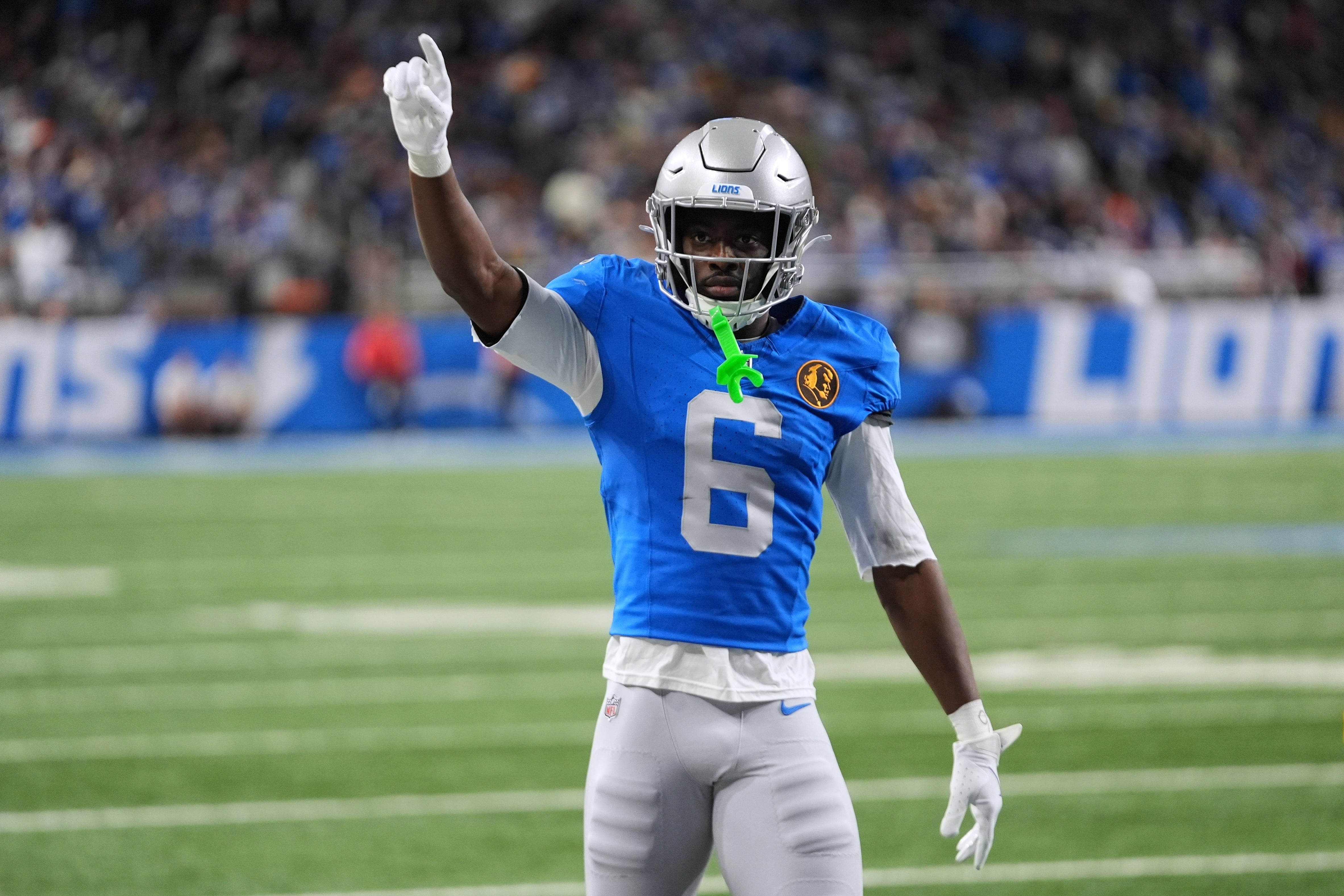 La NFL incluyó a Terrion Arnold en la lista de exentos del comisionado y le impide jugar y entrenarse mientras avanza el proceso penal (AP Foto/Paul Sancya,File)