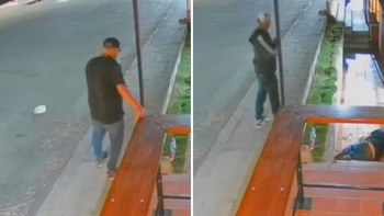 Un hombre murió al caer