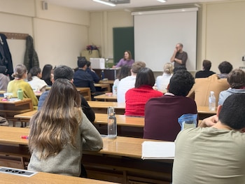 Candidatos a la Formación Sanitaria Especializada durante la celebración del examen el sábado 24 de enero. (Ministerio de Sanidad)
