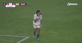 Pierina Núñez anotó gol y registró su doblete en el duelo entre Universitario y Sporting Cristal por la final vuelta de la Liga Femenina 2026.