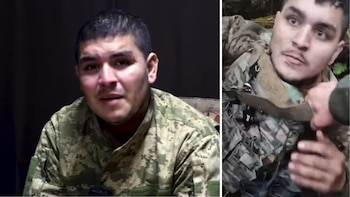 Mercenario colombiano capturado por Rusia en la guerra con Ucrania pidió a su familia denunciar a reclutadores en Bogotá: “En ese hotel”