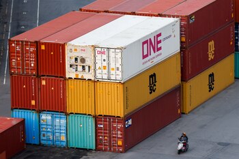 Containers se ven en el