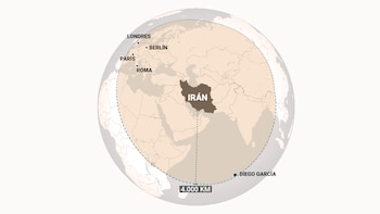 Irán pone a Europa en