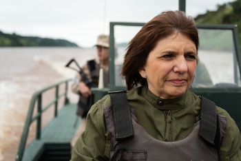 La ex ministra de Seguridad,