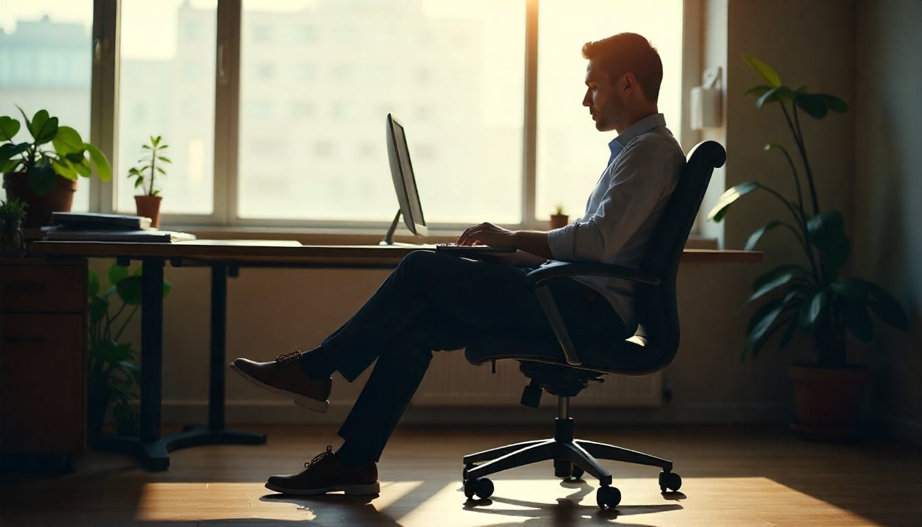 Incorporar la salsa sentado en la jornada laboral puede transformar la salud lumbar y mejorar la calidad de vida (Imagen Ilustrativa Infobae)