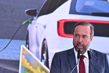 El ministro de Minas y