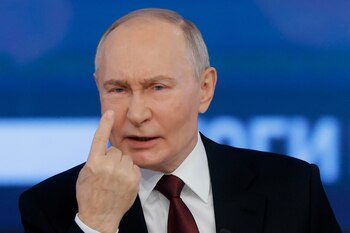 Putin pareció repetir su amenaza