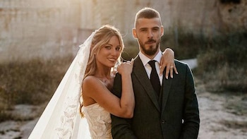 Edurne y David de Gea