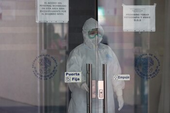 Discipline governs the Hospital of the Navy of Mexico that fights COVID-19