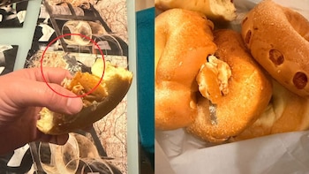 Clientes hallaron una cuchilla en un pan y la panadería minimizó la denuncia: “A cualquiera le puede pasar”