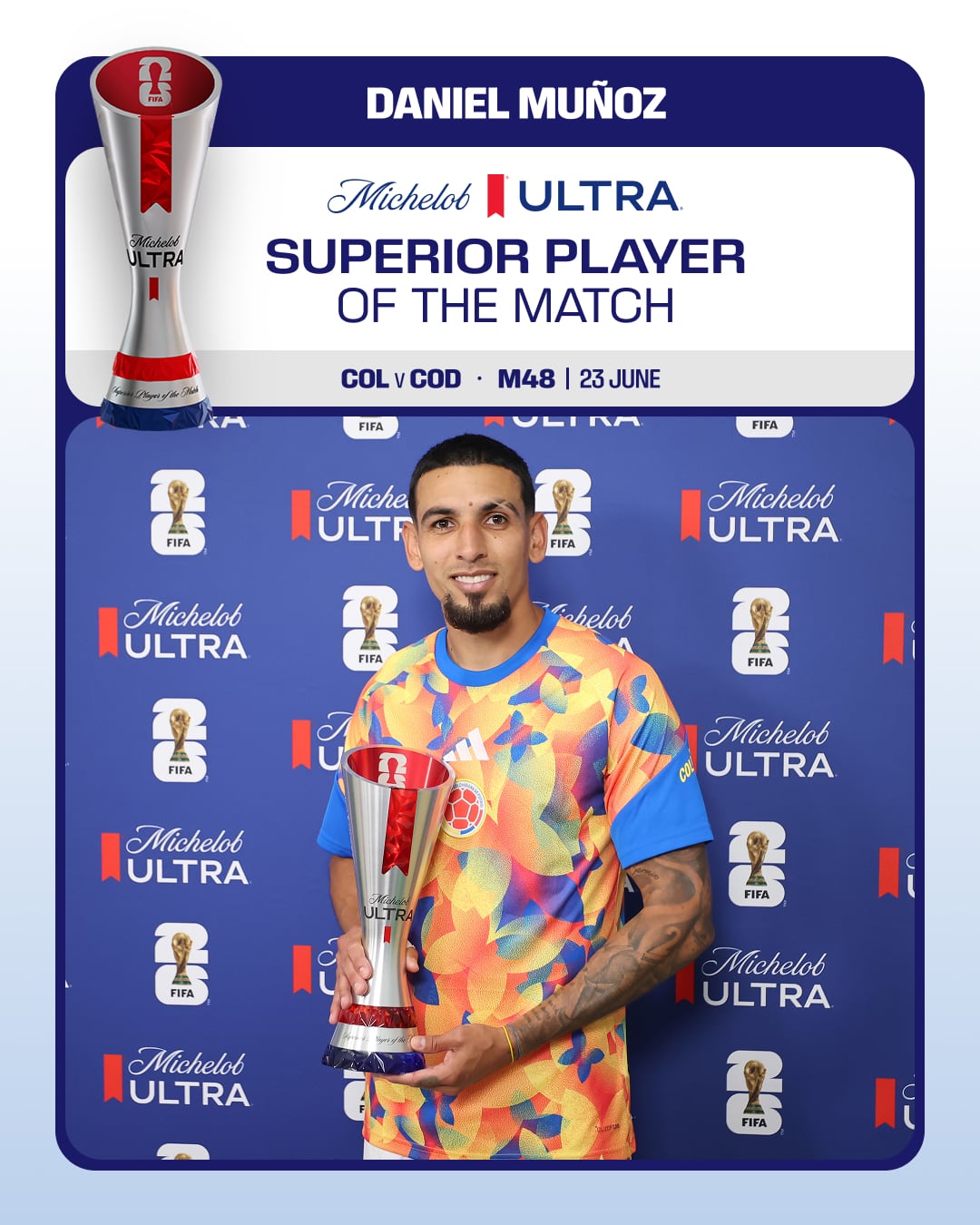 El defensor del Crystal Palace de Inglaterra fue escogido como el mejor jugador del partido entre los