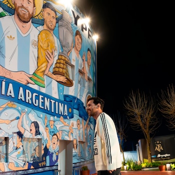 El astro rosarino en el