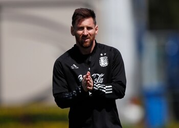 Lionel Messi se prepara para