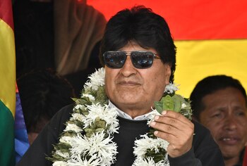 El ex presidente boliviano Evo