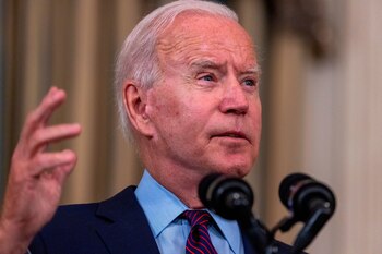 El presidente de EE.UU., Joe Biden. EFE/EPA/TASOS KATOPODIS / POOL