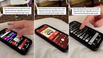 La ex pareja seleccionó canciones