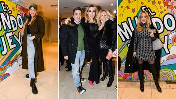 Los famosos disfrutaron del nuevo