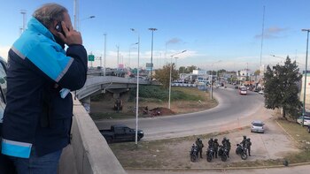 El ministro de Seguridad bonaerense,