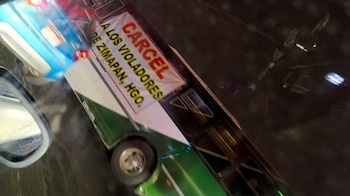 Transportistas exigen justicia por presunto