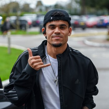 Llegada de Luis Díaz a