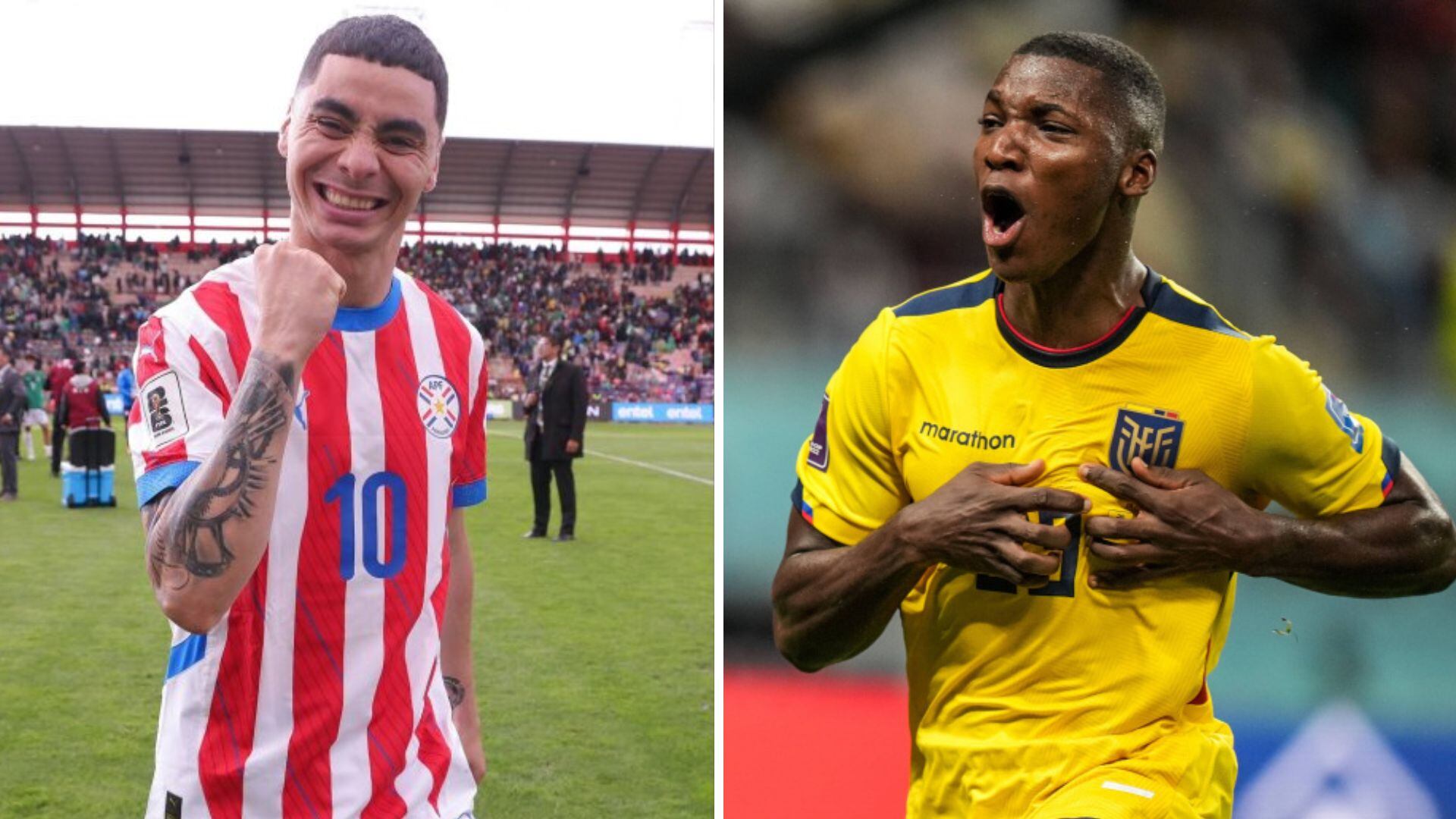 Dónde ver Paraguay vs Ecuador en Perú: partido en Asunción por la fecha 17 de las Eliminatorias 2026. Crédito: D10/Transfermarkt