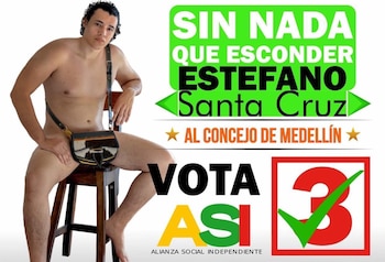 Estefano Cruz es candidato al