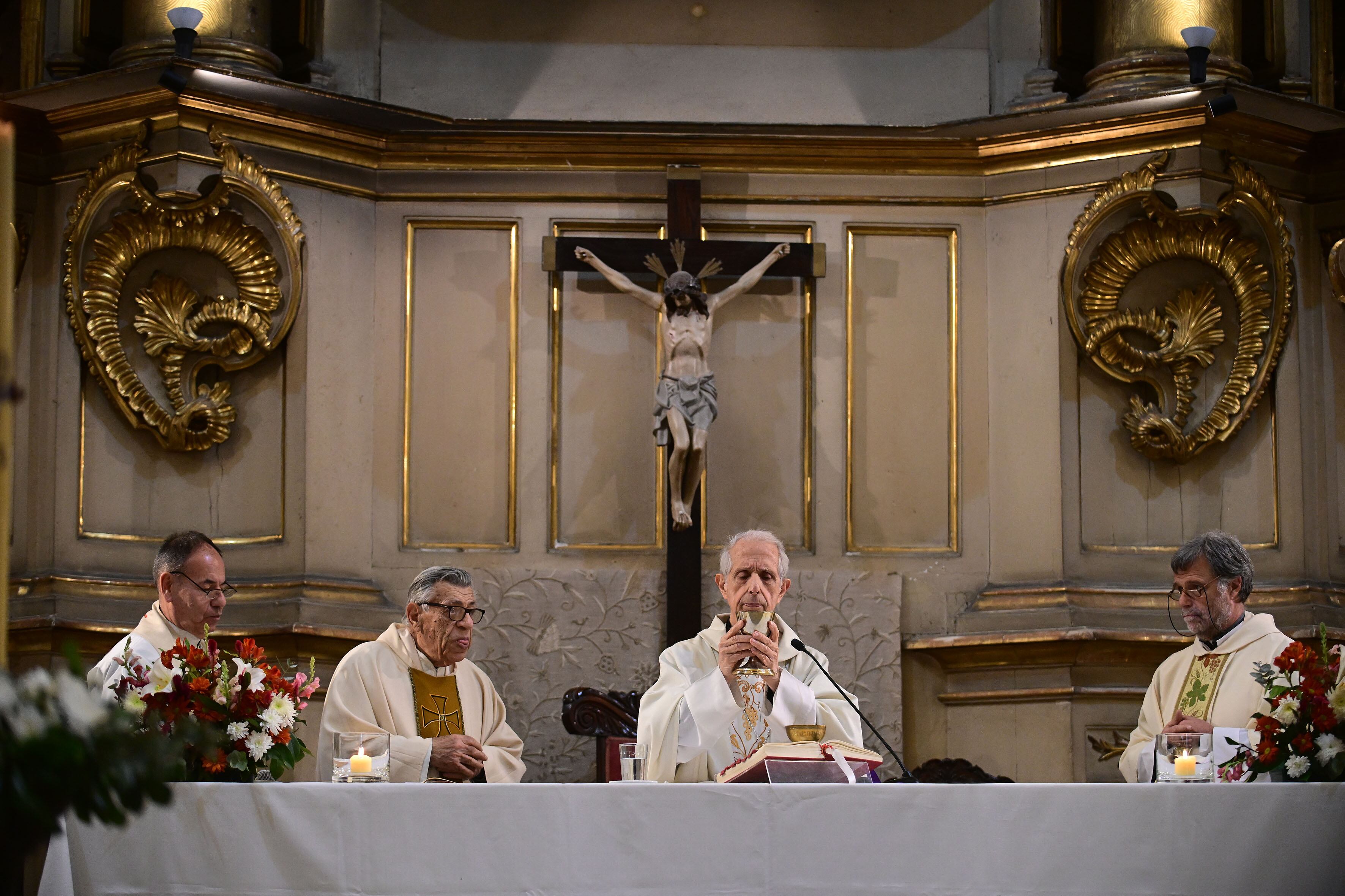 Encuentro por el Día del Periodista en la en la iglesia Santa Catalina