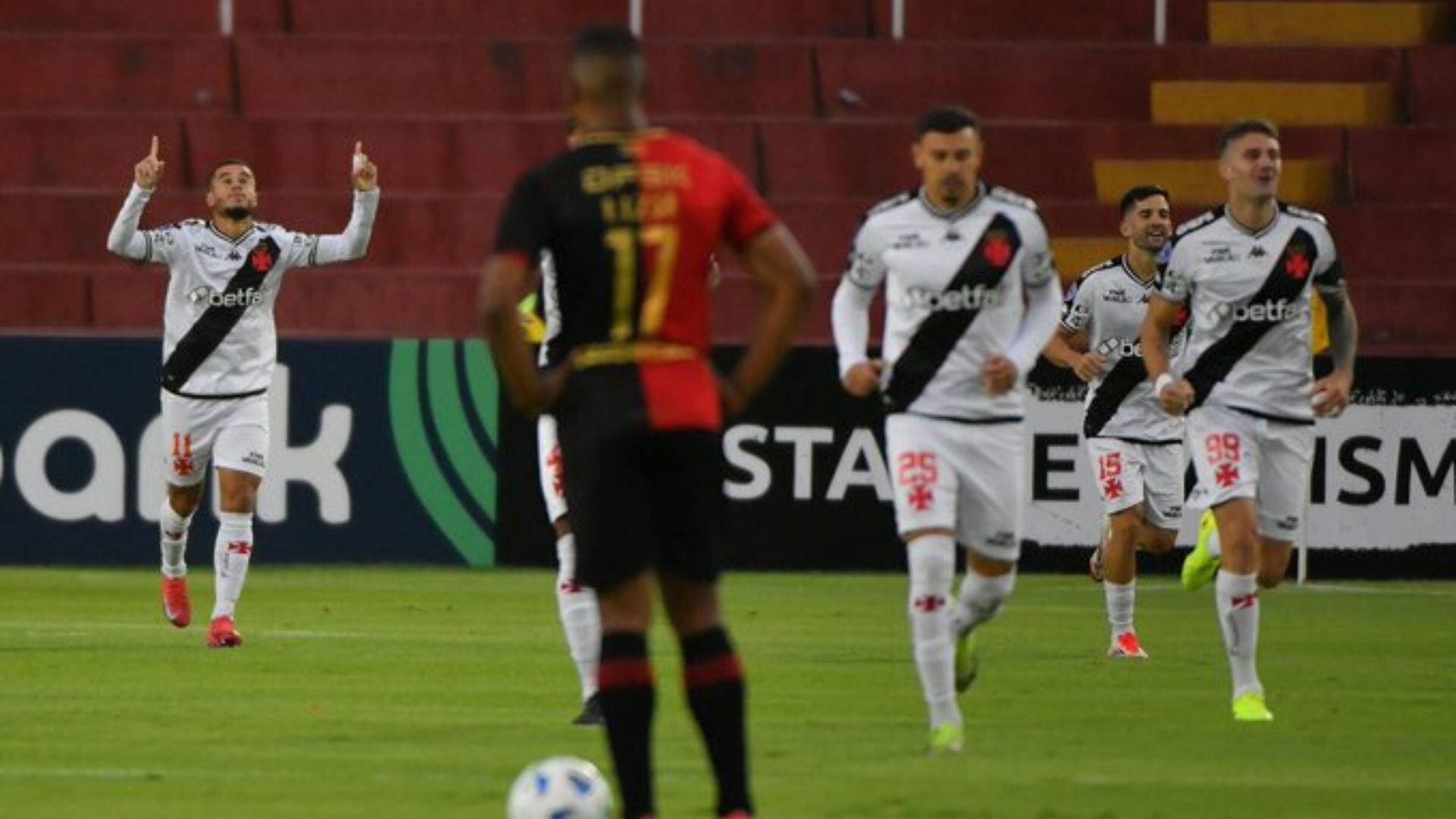 Vasco da Gama buscará vencer a Melgar en Brasil. - Crédito: AFP