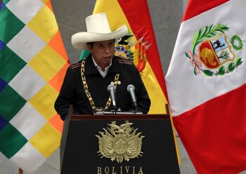 El presidente de Perú, Pedro