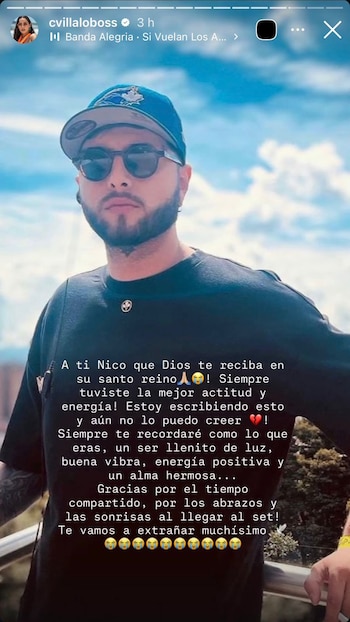 La famosa dedicó un mensaje especial para una de las víctimas de la tragedia - crédito Carmen Villalobos / Instagram