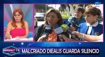 Diealis rompe su silencio y pide disculpas, pero Magaly no le cree. Captura: Magaly TV La Firme.