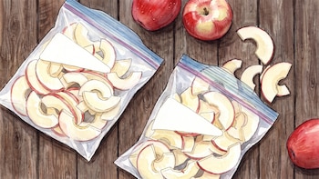 ¿Cómo congelar manzanas? Métodos recomendados por expertos según su uso posterior