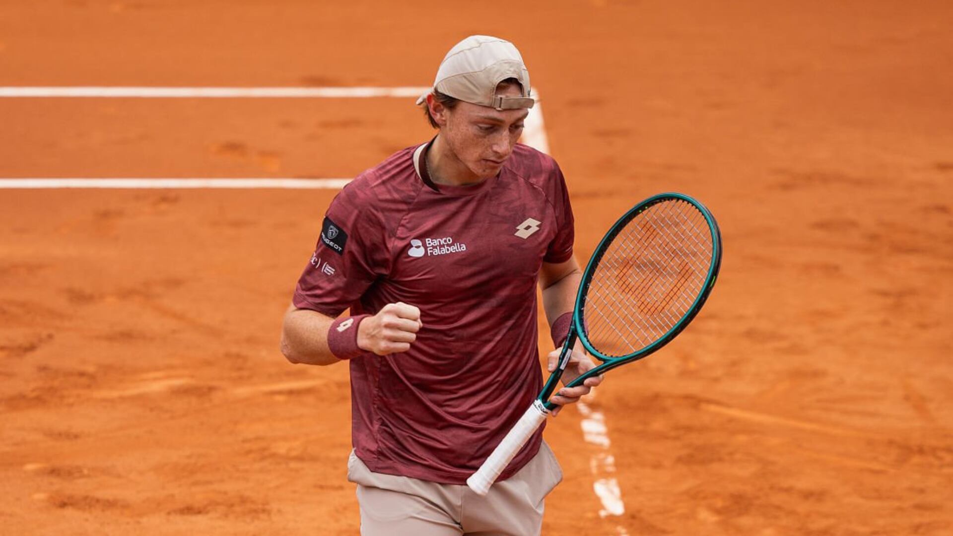 Ignacio Buse debutó con triunfo en el Mutua Madrid Open 2026. Crédito: Agencias