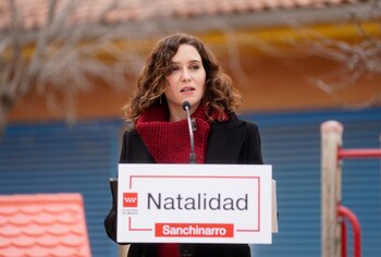La presidenta de la Comunidad