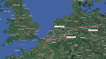 El trayecto directo entre Reino