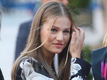 La prinesa Leonor, en una