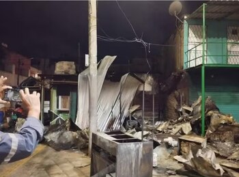 Comerciantes intentaron salvar sus bienes,