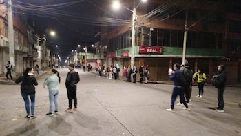 Pasajeros del barrio Alfonso López,