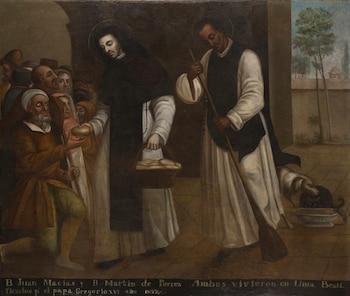 Pintura de ambos beatos, San
