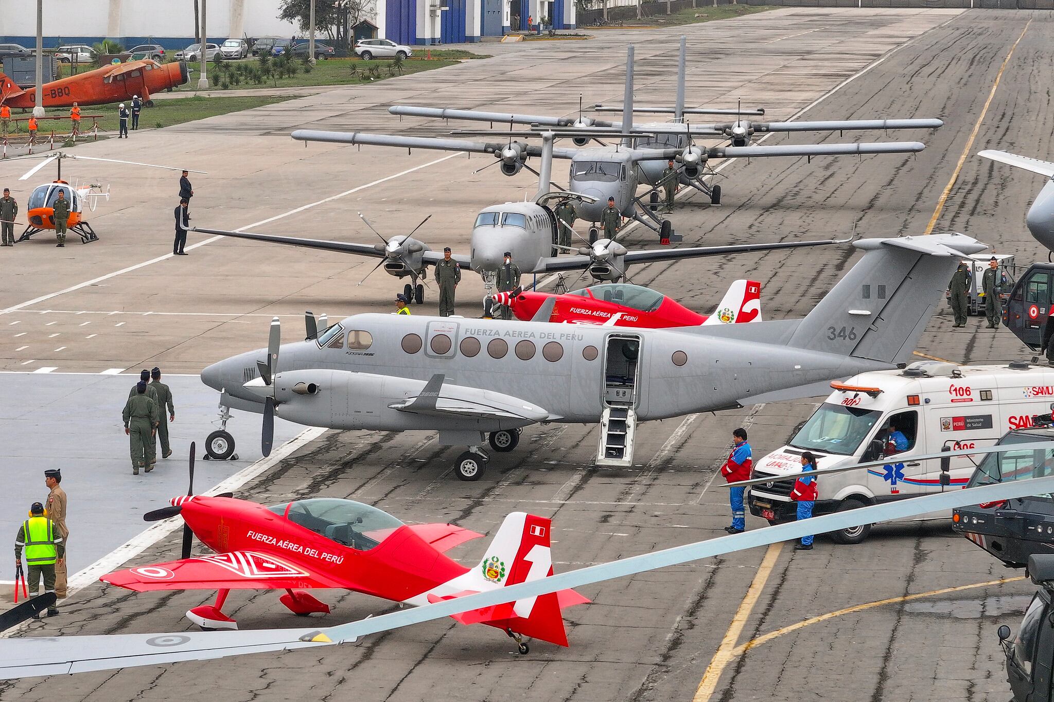 La modernización de la Fuerza Aérea del Perú requiere inversiones superiores a siete mil millones de dólares en las próximas décadas. (Mindef)