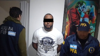 Rafelín del Rosario tras ser