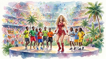Shakira ya eligió a los primeros grupos infantiles que la acompañarán en la final del Mundial: reconocidos bailarines de Uganda estarán en el escenario