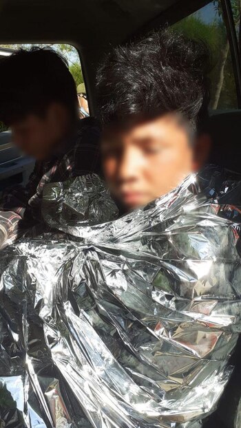 Unos hermanos hondureños fueron rescatados