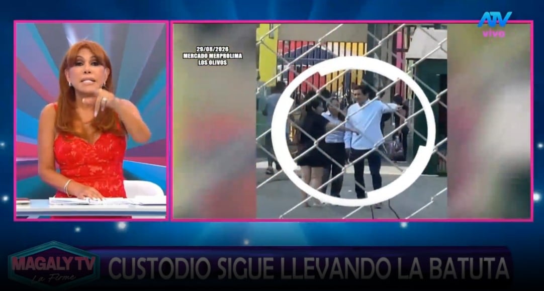 Magaly Medina acusa a Óscar Custodio de intentar “lavarse las manos” tras anunciar su retiro de La Bella Luz. Captura: Magaly TV La Firme.